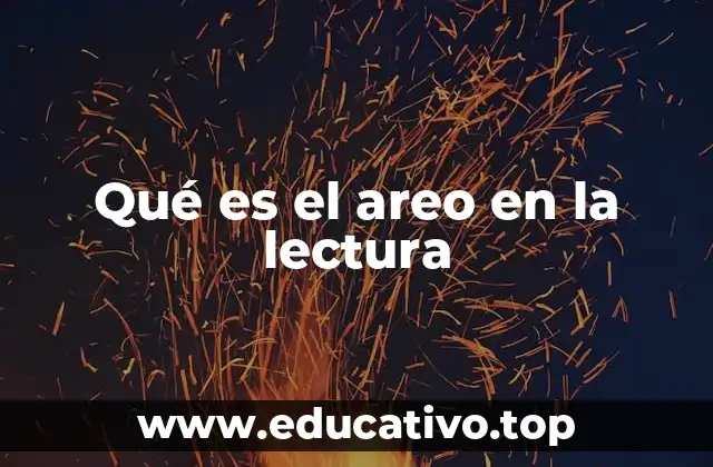 La importancia del areo en la comprensión lectora