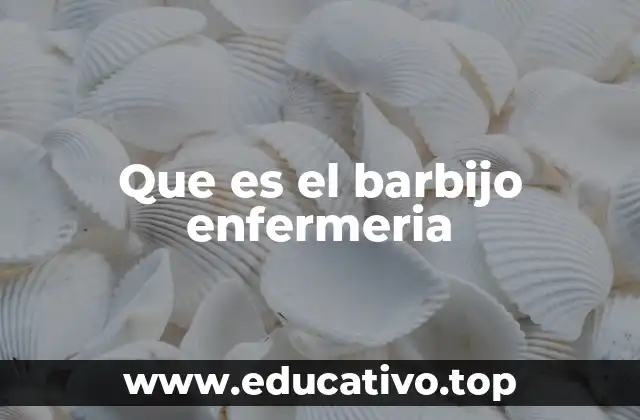 Que es el barbijo enfermeria