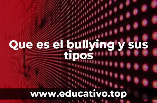 El impacto del acoso escolar en el desarrollo emocional