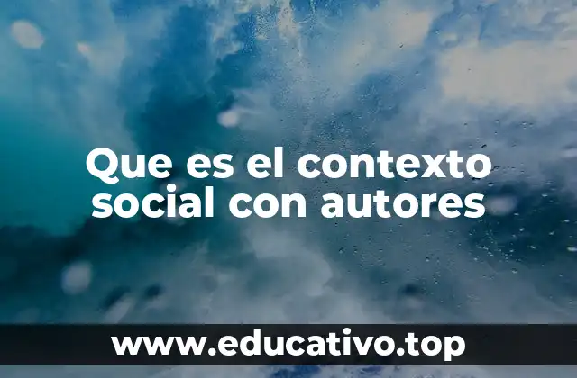 La influencia del contexto social en la producción intelectual