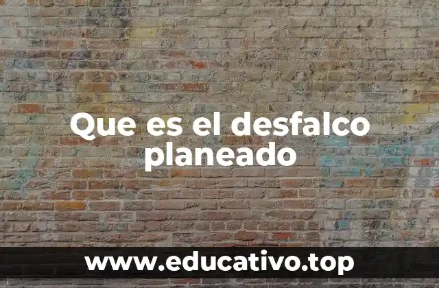 Las características del desfalco planeado