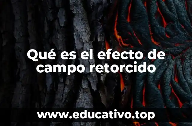 Qué es el efecto de campo retorcido