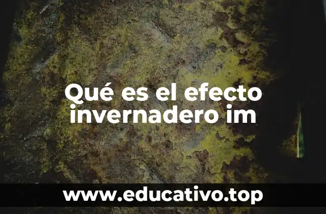 Cómo la actividad humana influye en el efecto invernadero im