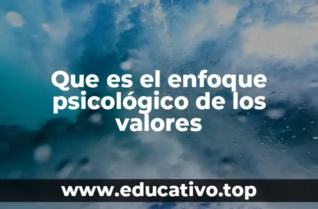 La importancia de los valores en la psicología moderna