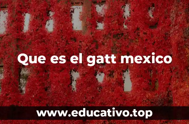 La participación de México en el sistema comercial internacional