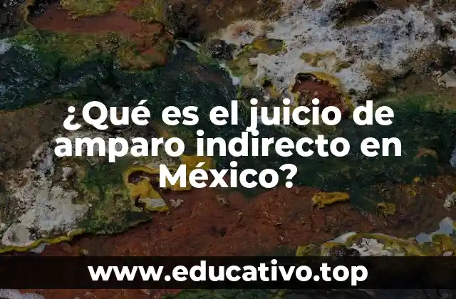 ¿Qué es el juicio de amparo indirecto en México?