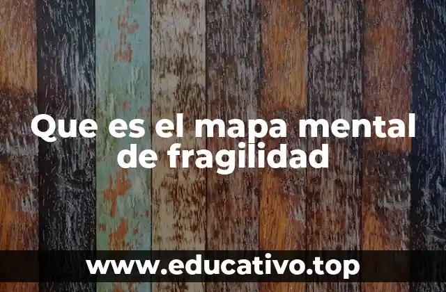 Que es el mapa mental de fragilidad