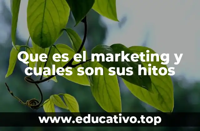El recorrido histórico del marketing sin mencionar directamente la palabra clave