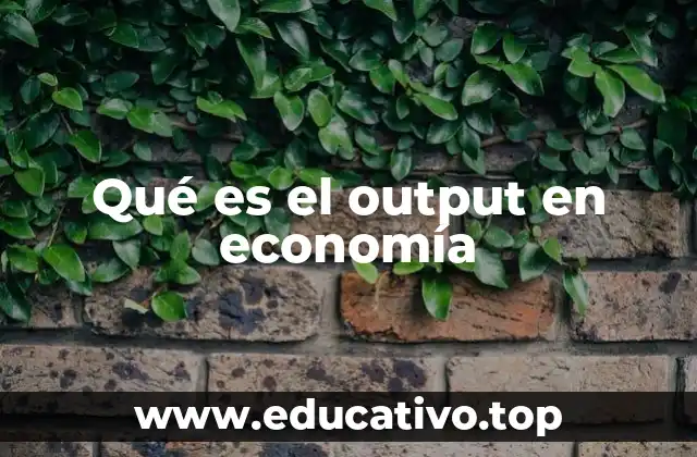 La importancia del output en la toma de decisiones económicas