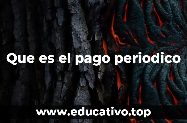 La importancia del pago periódico en el ámbito financiero