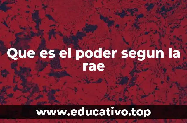 El poder como concepto en la sociedad contemporánea