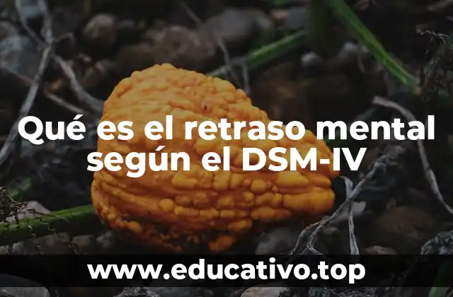 Características del retraso mental en el DSM-IV
