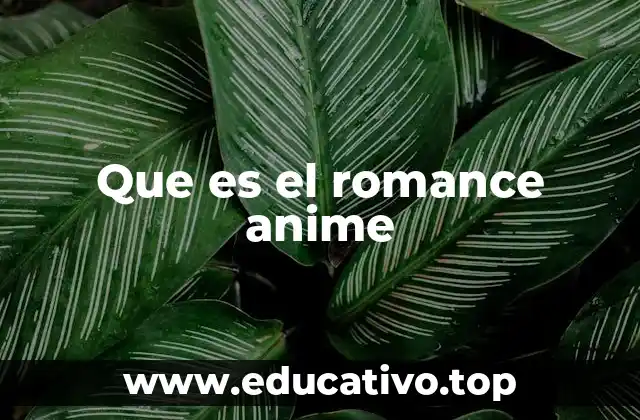 El impacto cultural del romance anime en el mundo