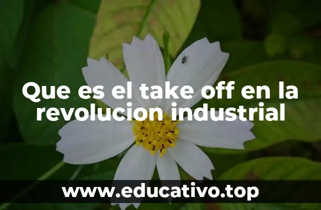 Que es el take off en la revolucion industrial