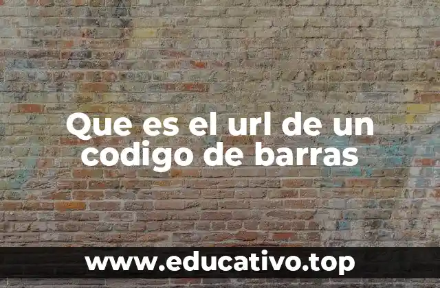 Que es el url de un codigo de barras
