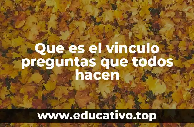 La importancia del vínculo en las relaciones humanas