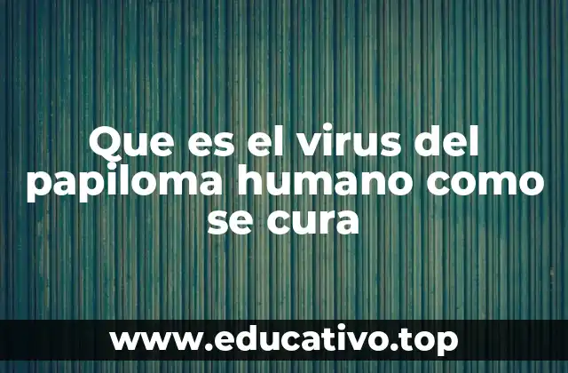 El impacto del VPH en la salud pública