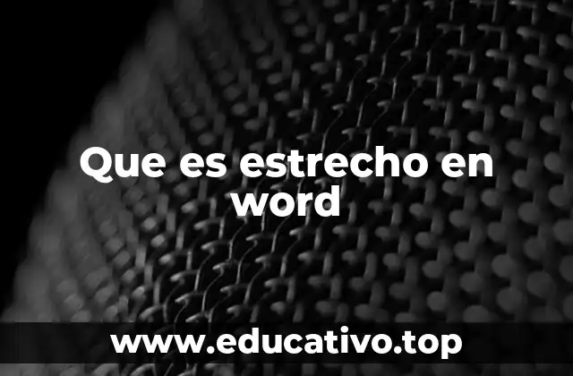 Factores que pueden hacer que el texto se vea estrecho