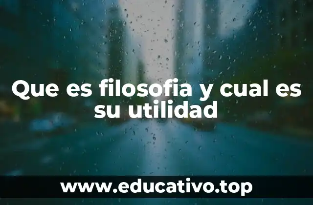 El origen del pensamiento filosófico y su evolución