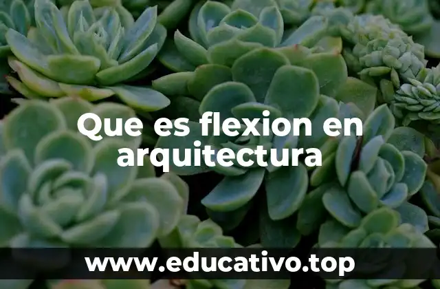 El rol de la flexión en el diseño estructural