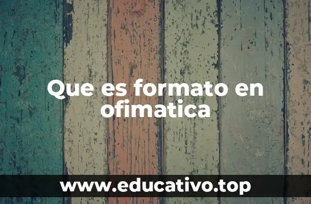 La importancia del formato en la creación de documentos digitales