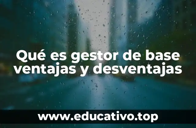 La importancia de los gestores de base de datos en la gestión empresarial