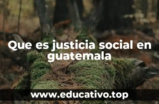 La lucha por la equidad en Guatemala