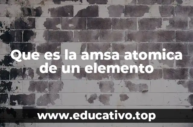 La importancia de la masa atómica en la química moderna