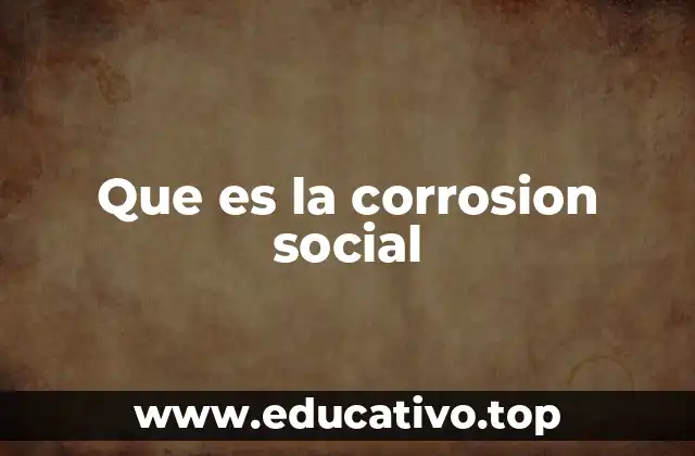 La degradación de los valores en la sociedad moderna