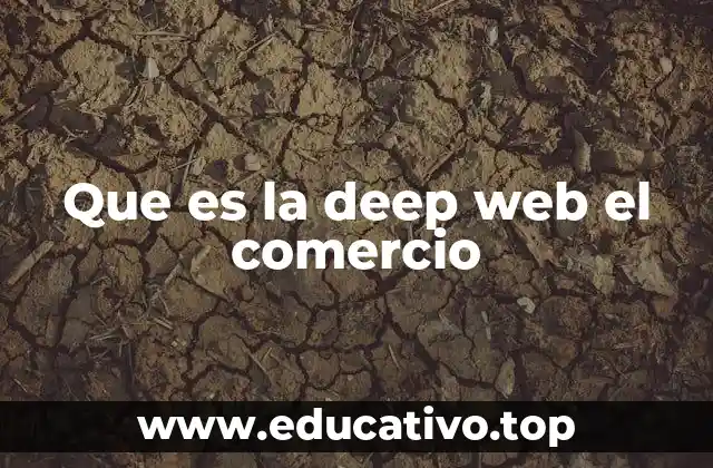Que es la deep web el comercio