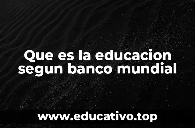 La educación como herramienta de transformación social