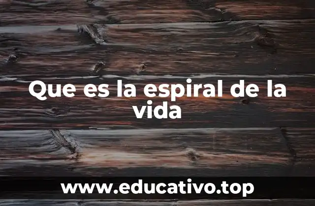 La espiral como modelo de crecimiento personal