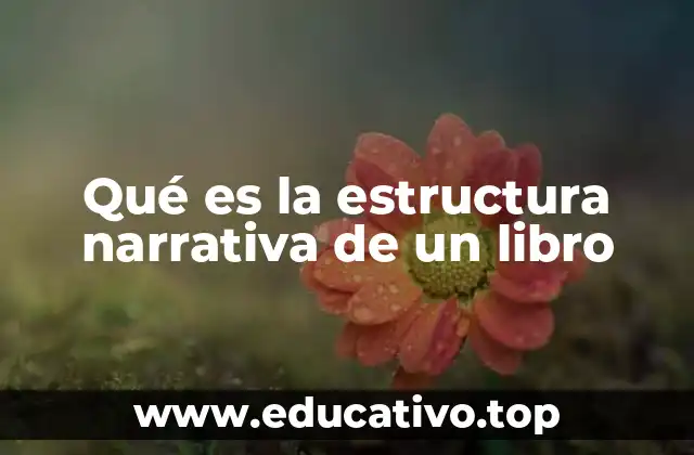 Qué es la estructura narrativa de un libro