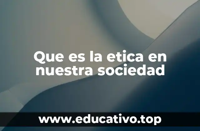 La importancia de los valores en el tejido social