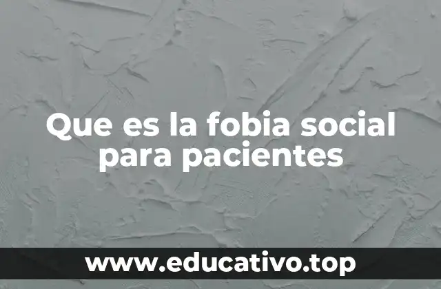 Cómo la fobia social afecta la vida diaria