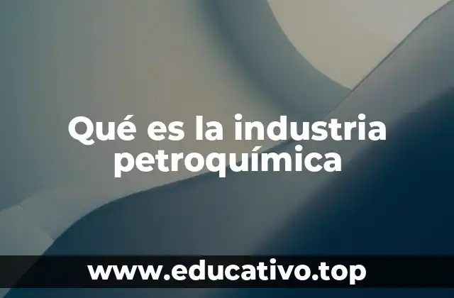 Qué es la industria petroquímica