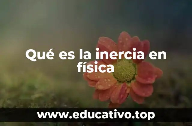 Qué es la inercia en física