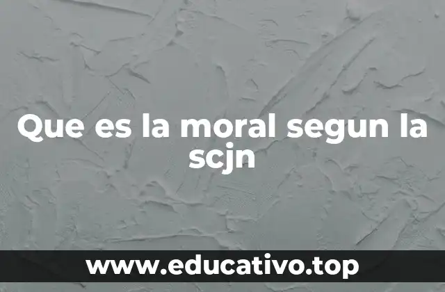 La interacción entre moral y derecho en la jurisprudencia mexicana