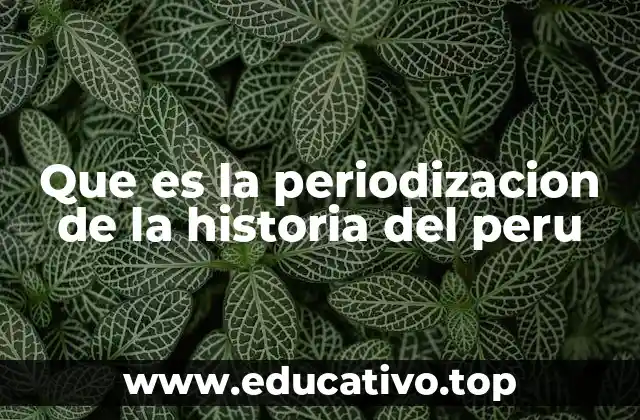 La importancia de los modelos de periodización histórica