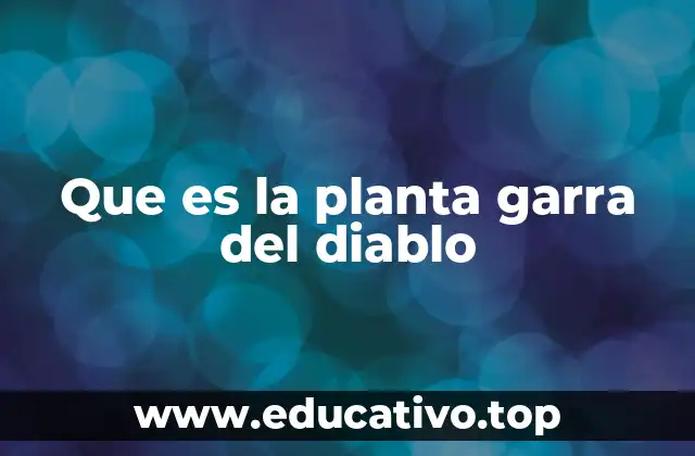 La historia detrás de la garra del diablo