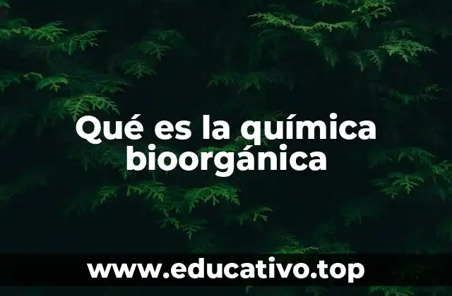 El puente entre la química orgánica y la biología
