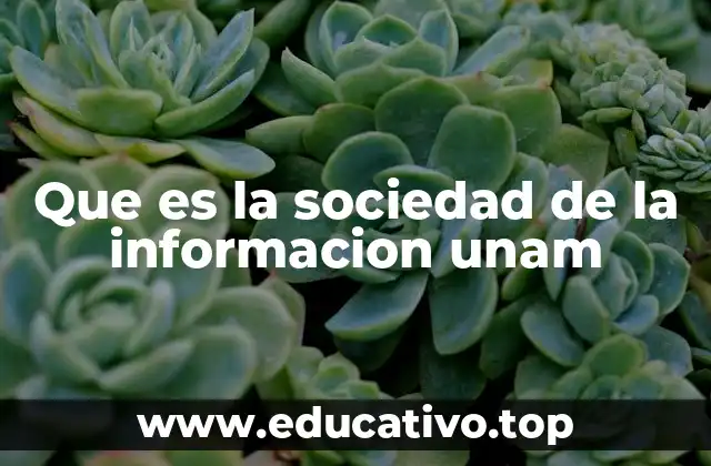 El rol de la UNAM en la formación de una sociedad digital