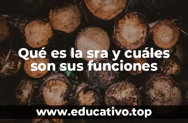Qué es la sra y cuáles son sus funciones