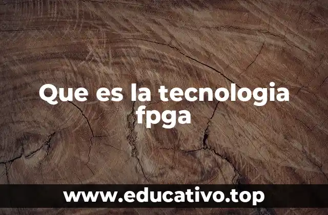 Que es la tecnologia fpga