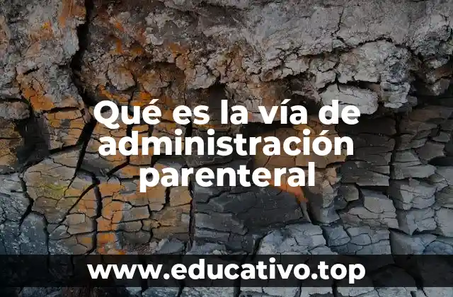 Mecanismos y técnicas de administración parenteral