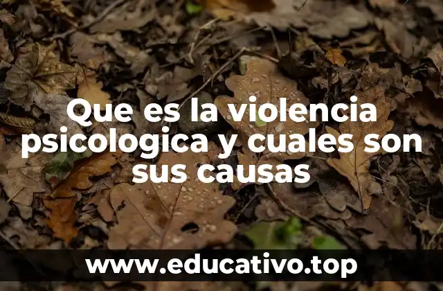 Cómo identificar la violencia emocional sin nombrarla directamente