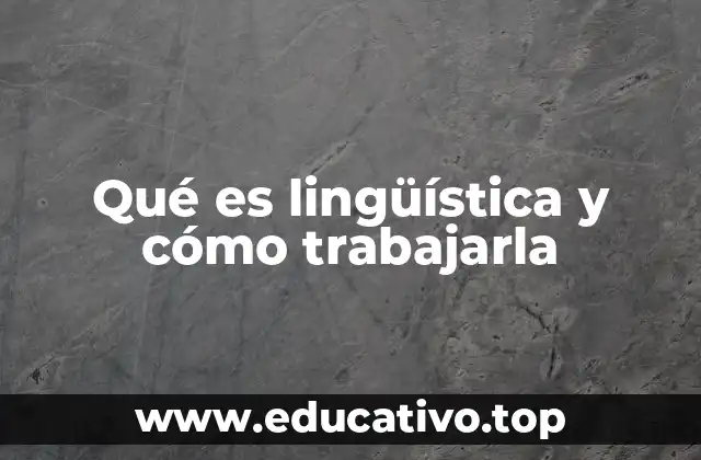 La importancia de la lingüística en la sociedad