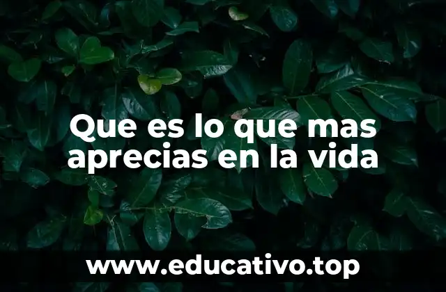 El valor de lo intangible en la vida