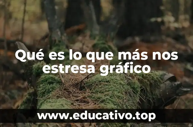 Factores comunes que aparecen en gráficos de estrés