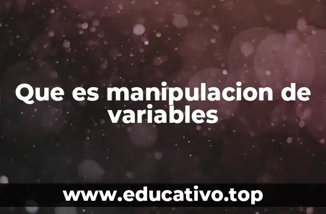 La importancia de las variables controladas en experimentos